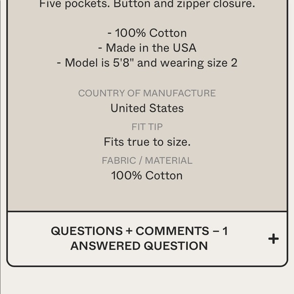 No.6 Jackson Pant in Olive - Picture 9 of 10